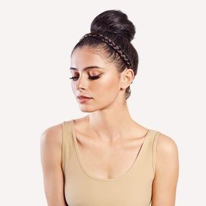 INH Hair Braid Band in Jet Black